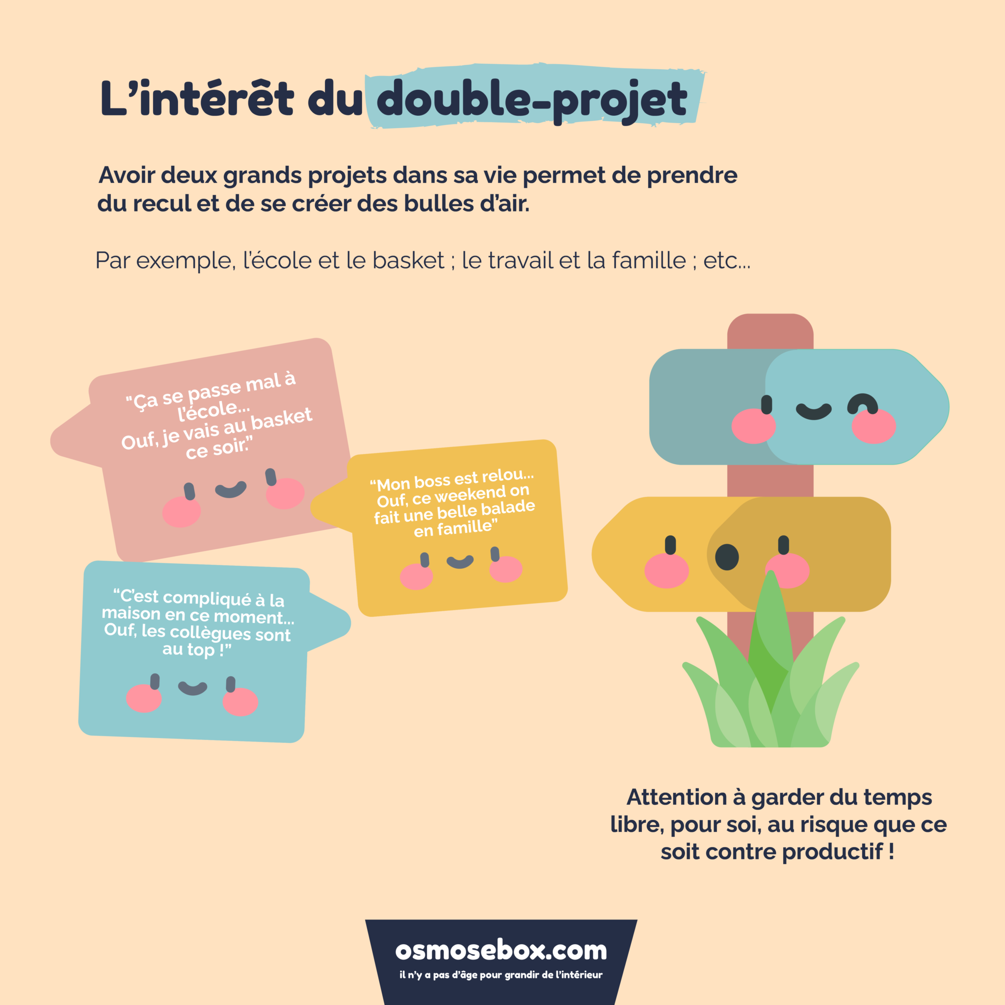 double projet : solution anti-stress